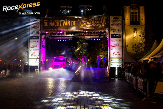 Nacht van de RTLGP Dakar PreProloog 2015 Valkenswaard